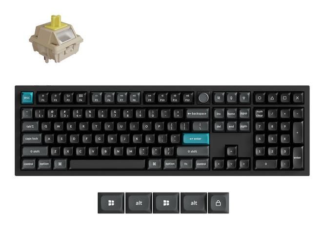 Datora tastatūra Keychron KEYBOARD WRL Q6