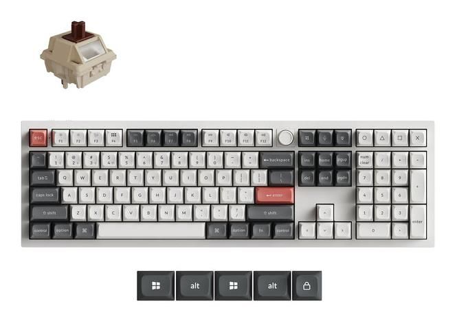 Datora tastatūra Keychron KEYBOARD WRL Q6