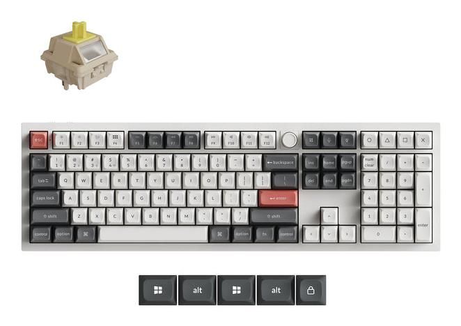 Datora tastatūra Keychron KEYBOARD WRL Q6