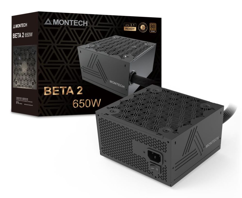 Barošanas bloks montech  Power Supply||BETA 2|ATX|PC|100