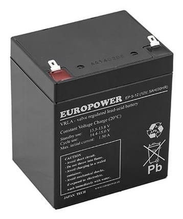 Ārējais akumulators EMU  BATTERY 12V 5AH