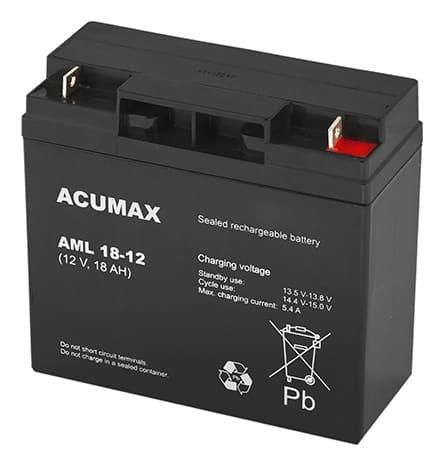 Ārējais akumulators EMU  BATTERY 12V 18AH