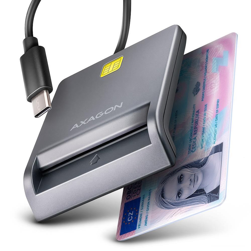 Atmiņas kartes Axagon  CARD READER FLAT