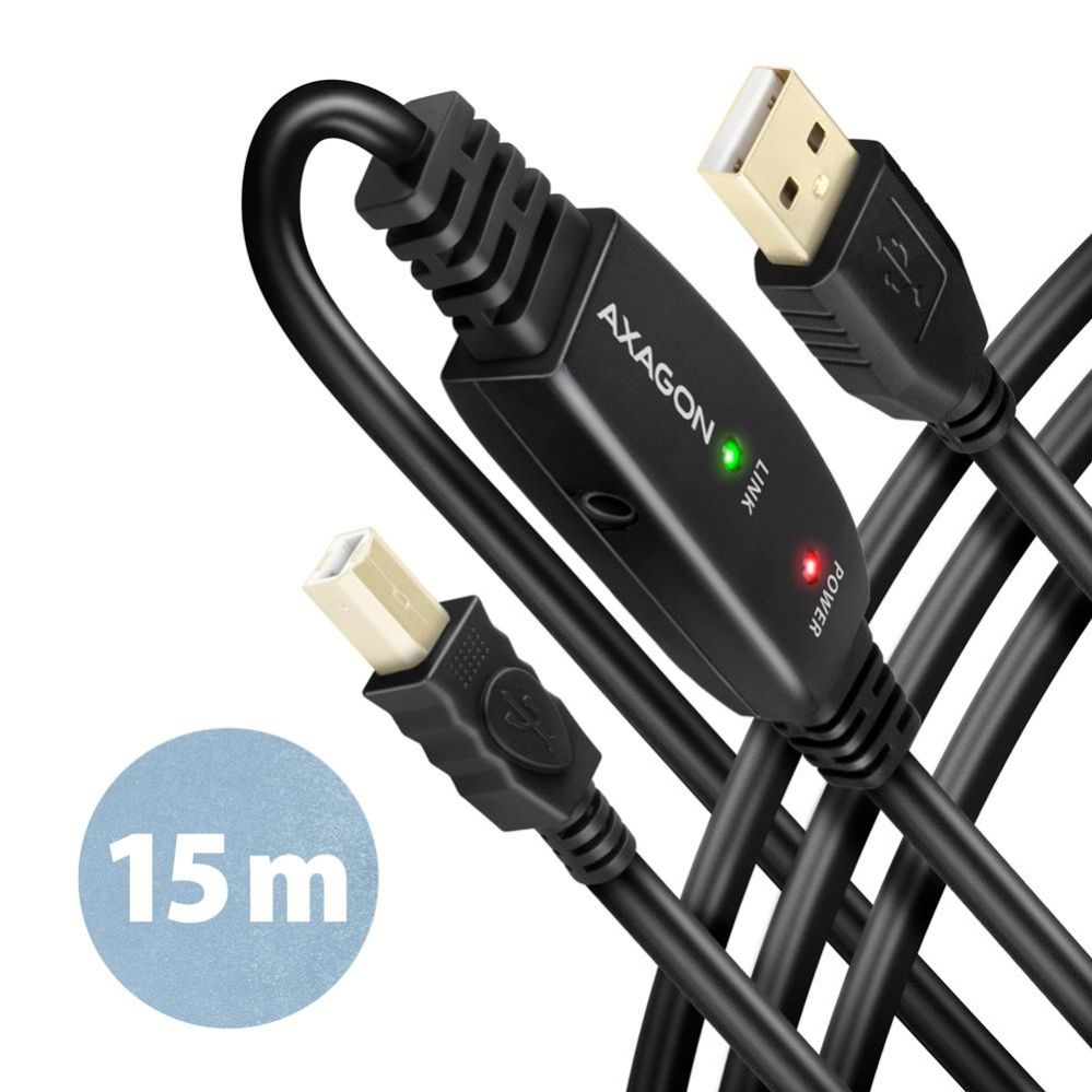 Kabelis Axagon CABLE USB2.0 A-M/B-M