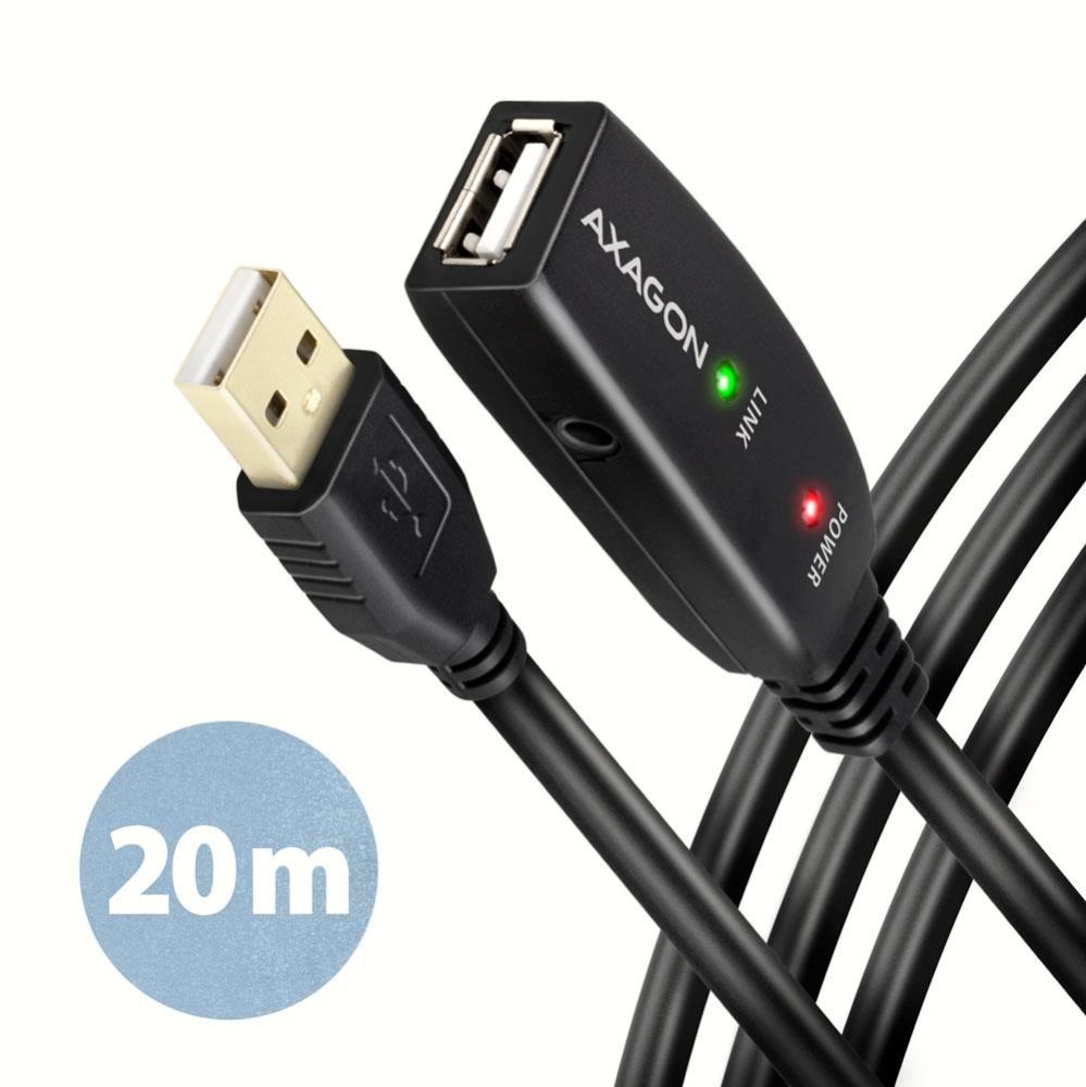 Kabelis Axagon  CABLE USB2.0 A-M/A-F