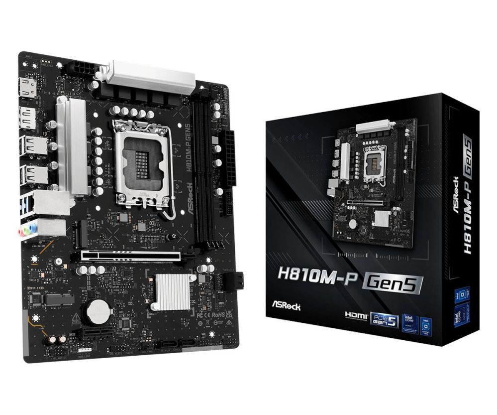 Pamatplate Intel procesorsiem Asrock Mainboard||Intel H810|LGA