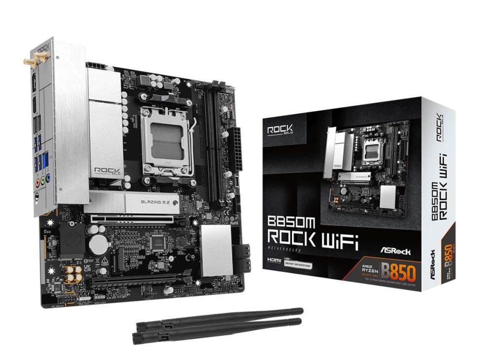 Pamatplate AMD procesorsiem Asrock Mainboard||AMD B850|Socket