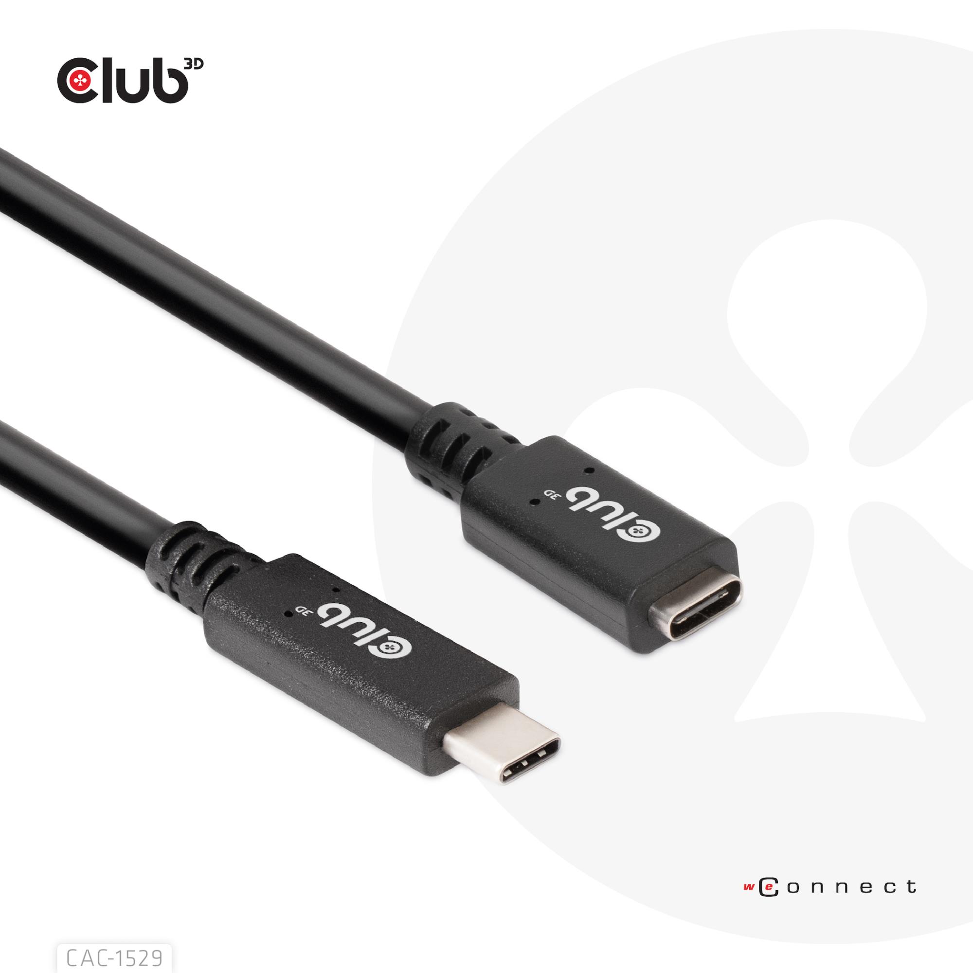 Kabelis club3d  CABLE USB-C TO USB-C