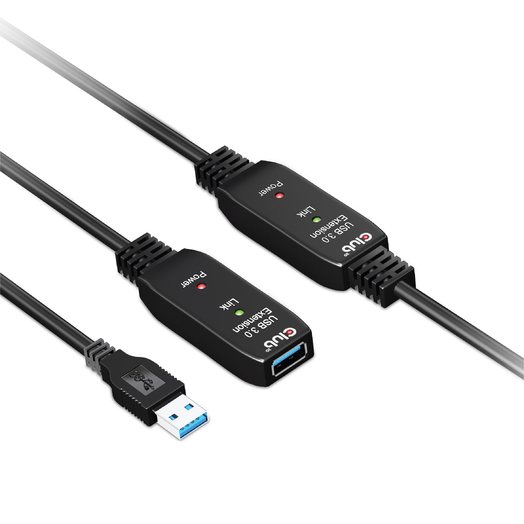 Kabelis club3d  CABLE USB3.2 REPEATER