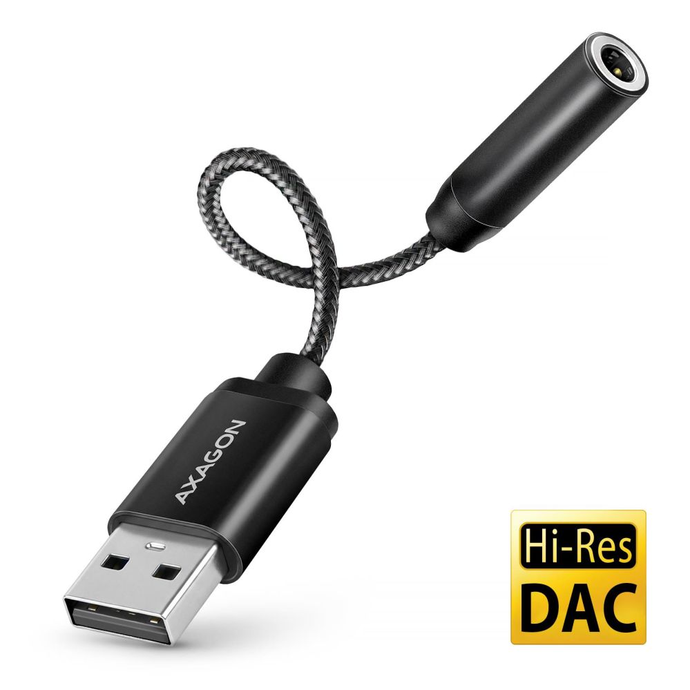 Skaņas karte Axagon ADAPTER USB-C TO