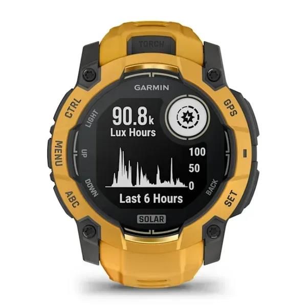 Viedpulksteni Garmin SMARTWATCH INSTINCT 3 SOLAR/SUNBURST