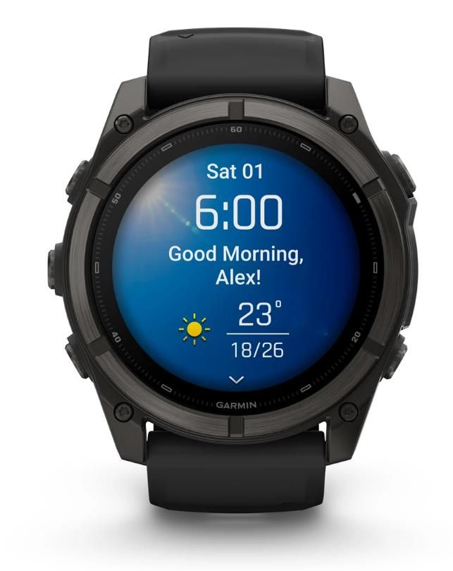 Viedpulksteni Garmin SMARTWATCH FENIX 9/CARB. GREY