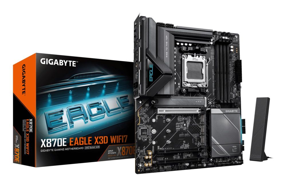 Pamatplate AMD procesorsiem Gigabyte  Mainboard||AMD X870E|Socket