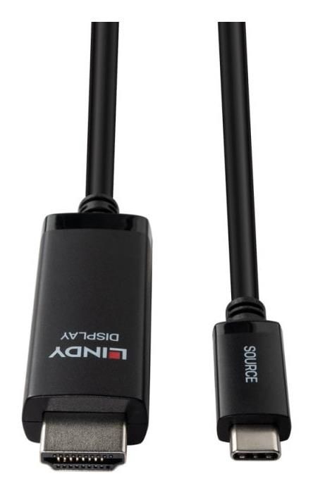TV aksesuāri LINDY CABLE USB-C TO