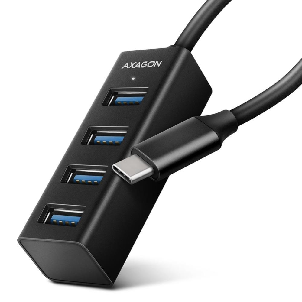 Parveidotājs Axagon  I/O HUB USB-C 4PORT