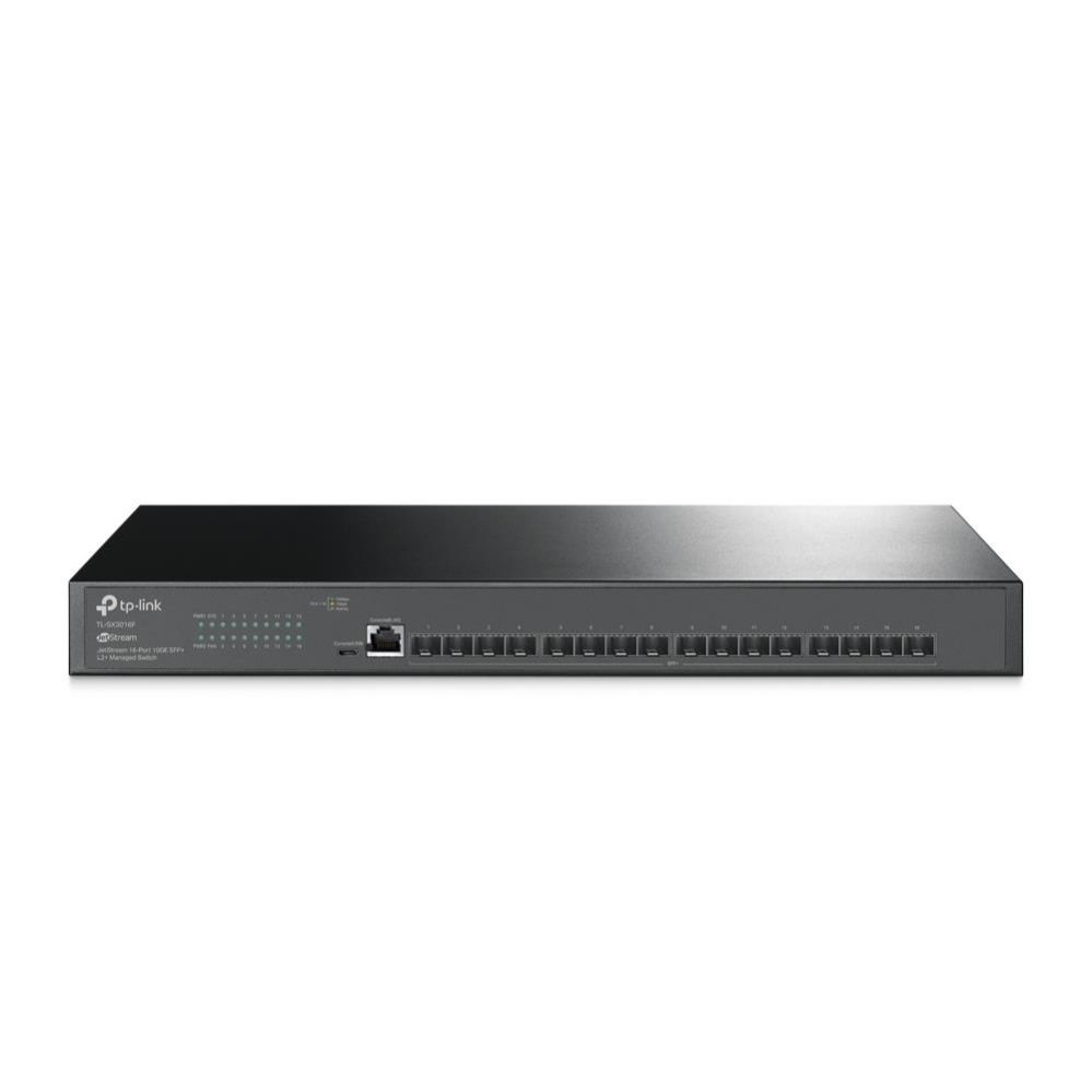 Nevadāms centrmezgls TP-Link  Switch||TL-SX3016F|Type L2|16x10GBASE-T/SFP+ Combo|1xRJ45|1|TL-SX3016F