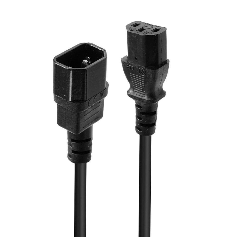 Parveidotājs LINDY CABLE POWER EXTENSION/C14 TO