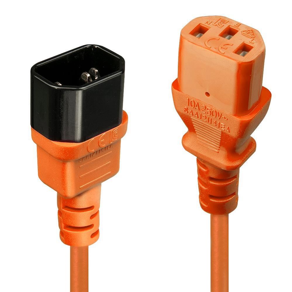 Parveidotājs LINDY  CABLE POWER IEC EXTENSION