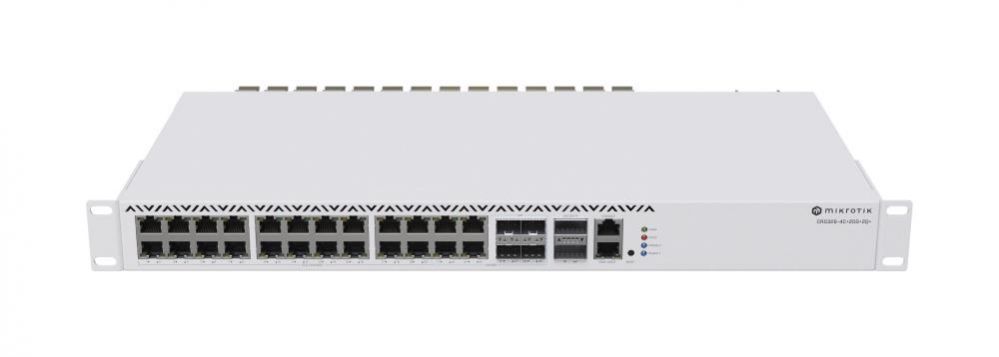 Nevadāms centrmezgls Mikrotik  Switch||CRS326-4C+20G+2Q+RM|Rack|4xSFP+|CRS326-4C+ 20G+2Q+RM