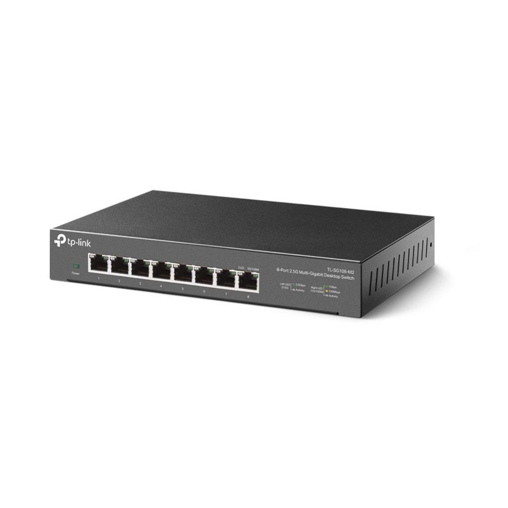 Nevadāms centrmezgls TP-Link Switch||TL-SG108-M2|Desktop/pedestal|TL-SG108-M2