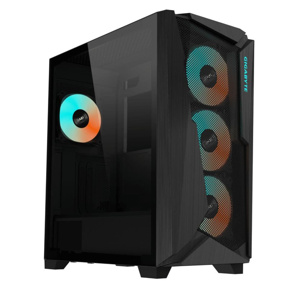 Datoru korpusi Gigabyte Case||C301G V2 BLACK|MidiTower|Case