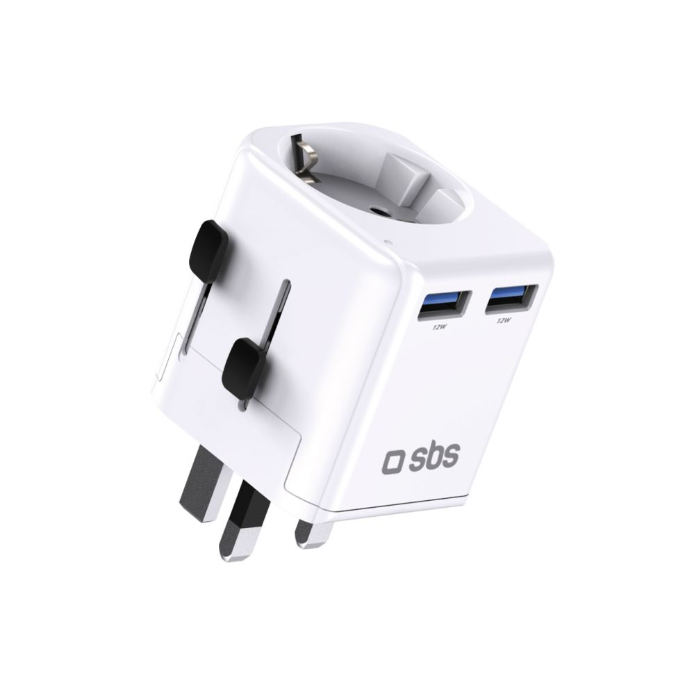 Adapteris SBS SBS universal travel adapter
