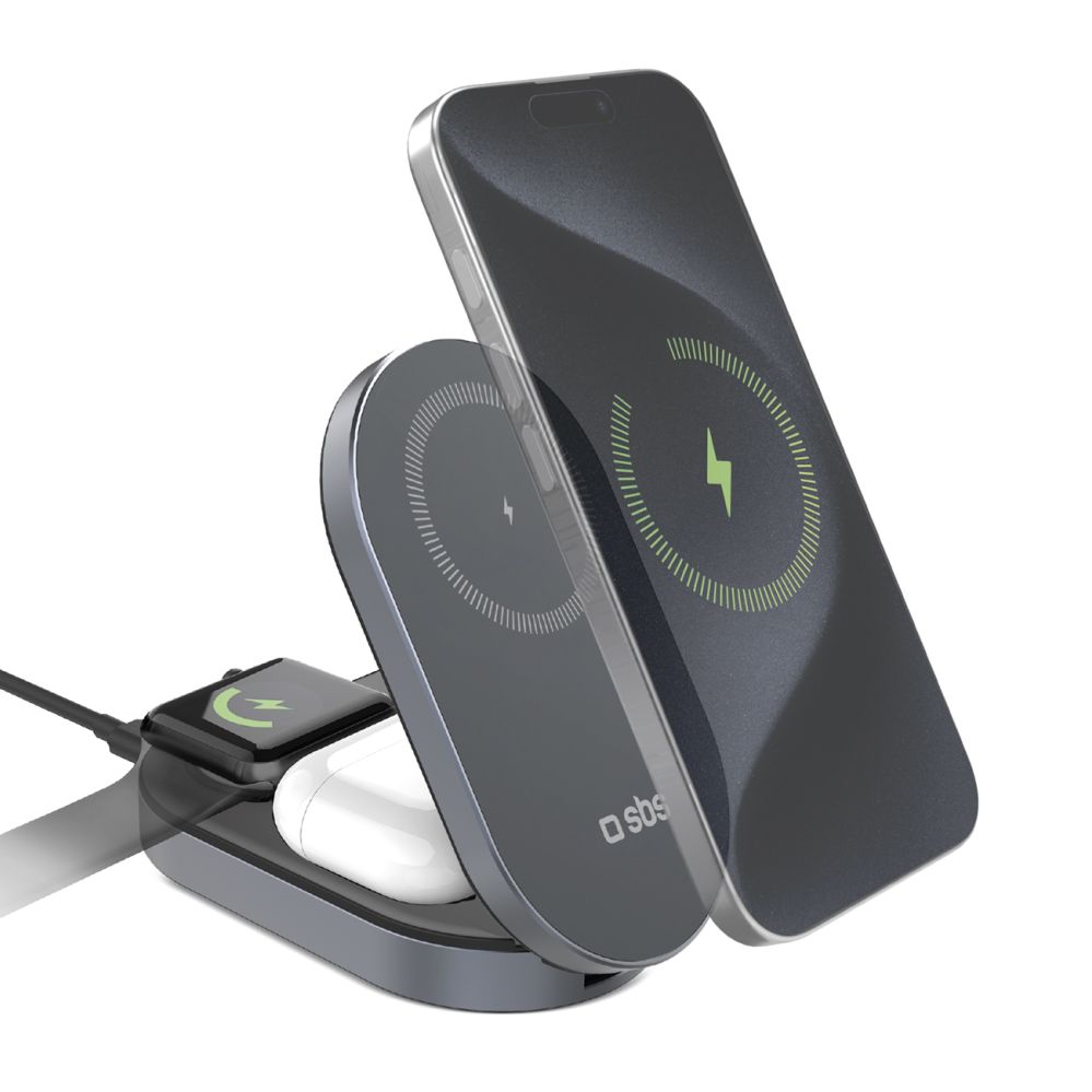 Adapteris SBS  SBS 3-in-1 Foldable Wireless