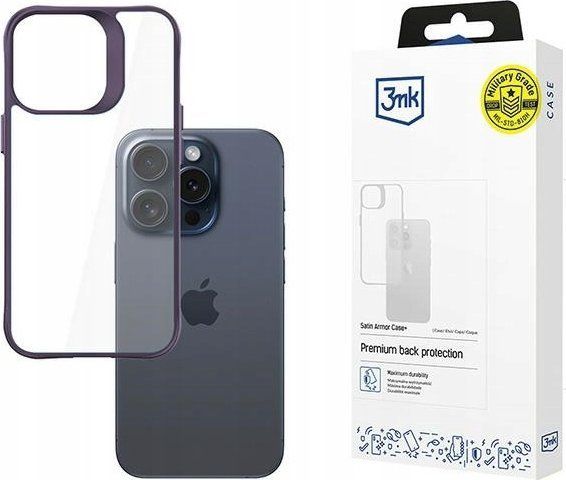 Aizmugurējais vāciņš 3MK Apple iPhone 15