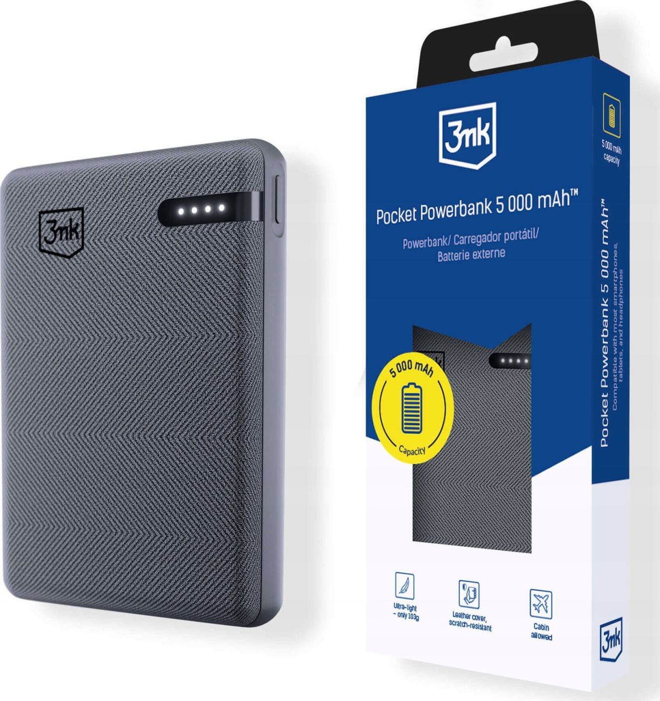 Ārējais akumulators 3MK  3mk Pocket Powerbank