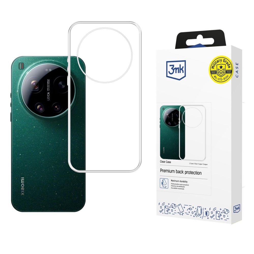 Aizmugurējais vāciņš 3MK  3mk Clear Case