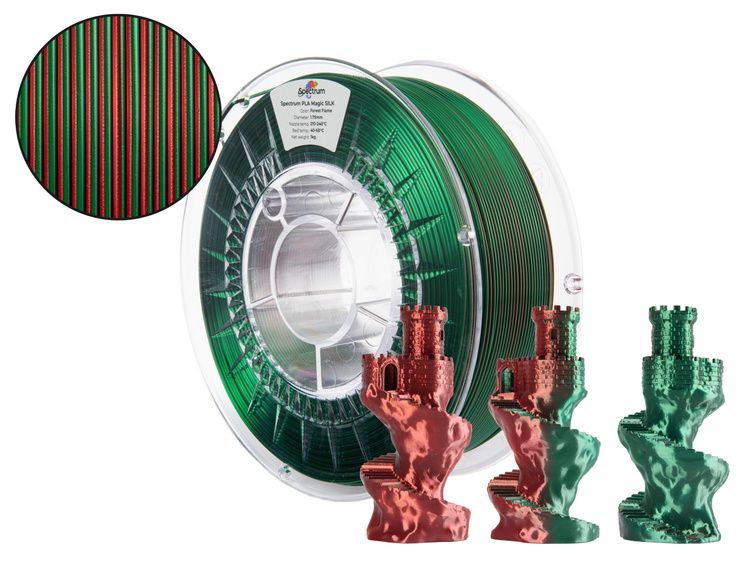 Aksesuāri un izejmateriāli spectrum Filaments PLA
