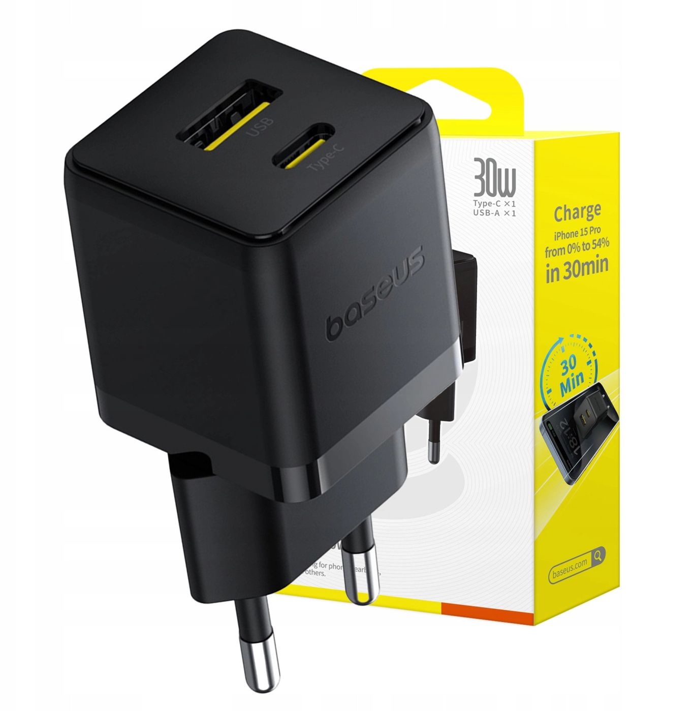 Adapteris Baseus  Baseus Palm 30W USB-C