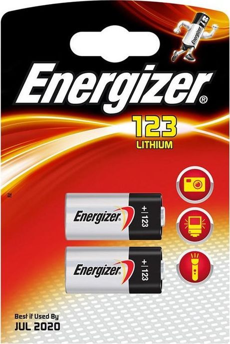Akumulators Energizer  ENERGIZER CR123A -2 gab