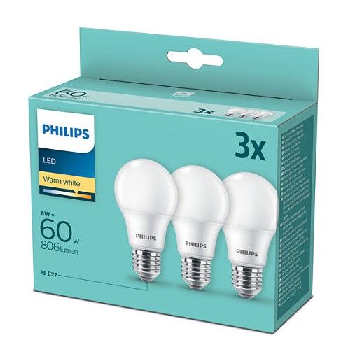 Galda lampa Philips  Philips  E27  60W
