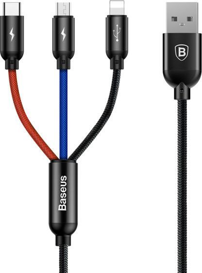 Kabelis Baseus Baseus CAMLT-ASY01 USB cable