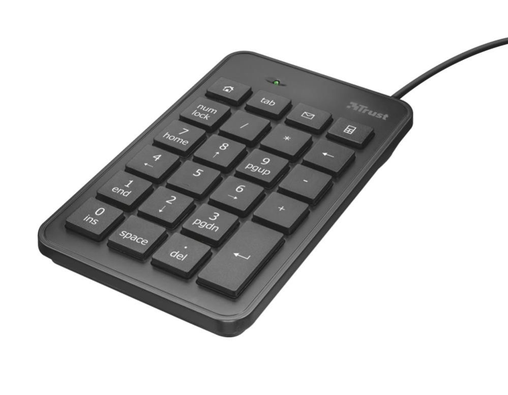 Datora tastatūra Trust TRUST Xalas USB
