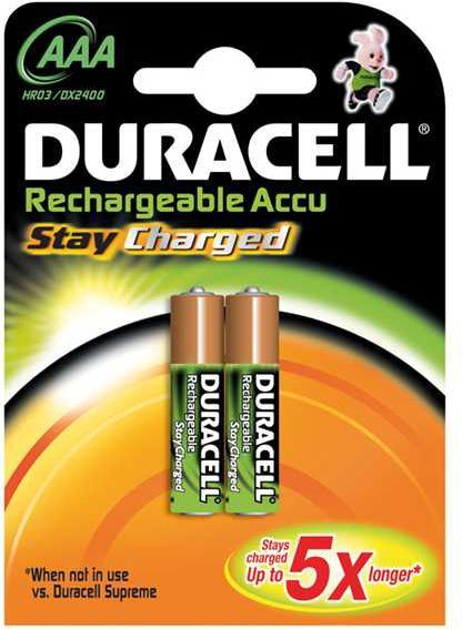 Akumulators Duracell  Duracell StayCharged AAA/2 (DUR203815)