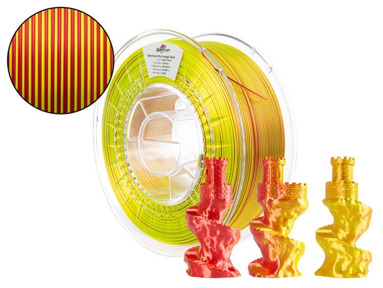 Aksesuāri un izejmateriāli spectrum Filaments PLA
