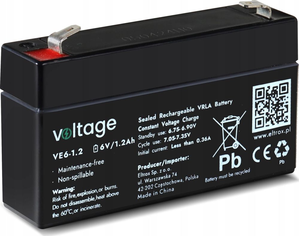Akumulators voltage  Voltage - Akumulator AGM