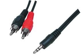Kabelis Goobay  Goobay Vads 2xRCA-3.5mm