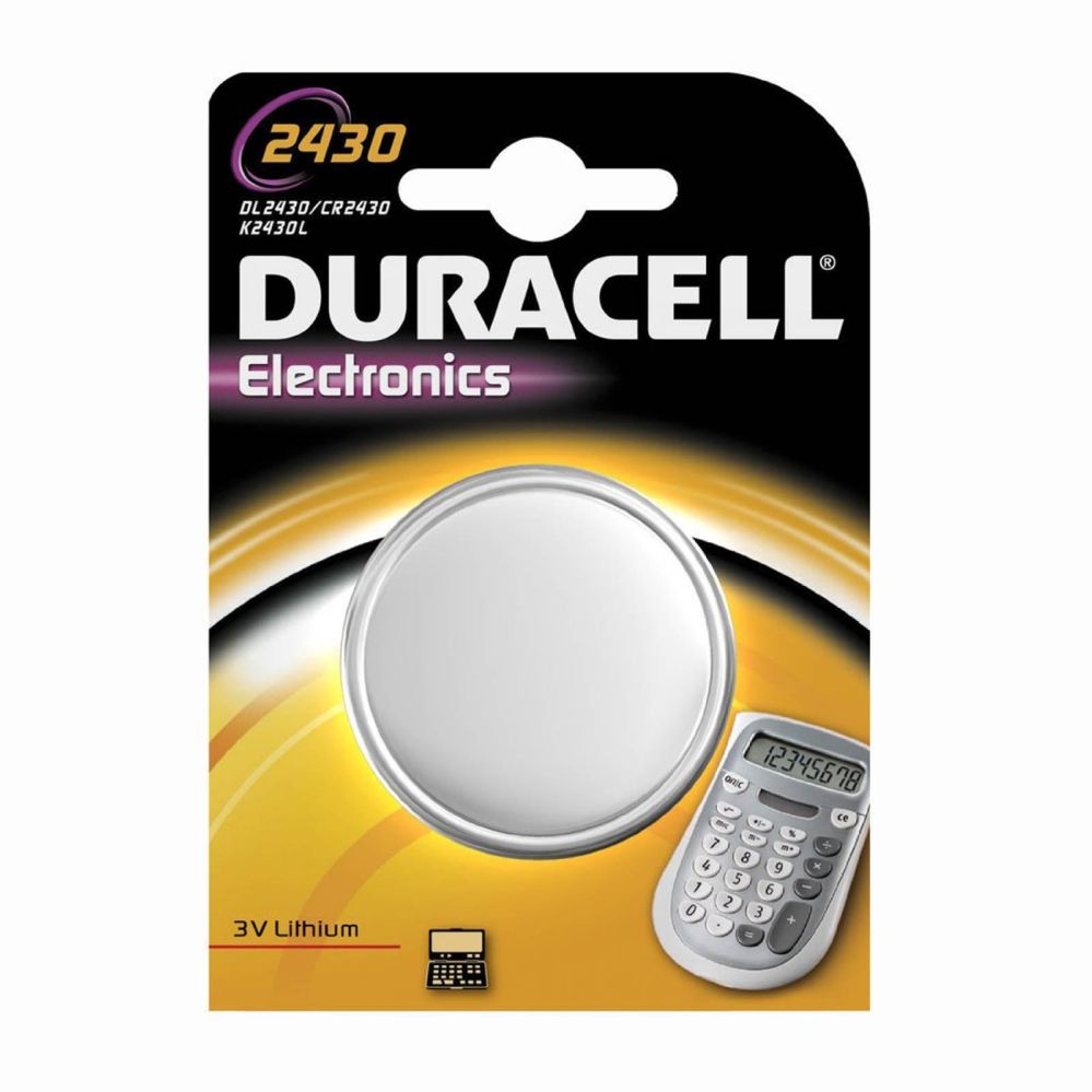 Akumulators Duracell Duracell CR2430 Litija 3V