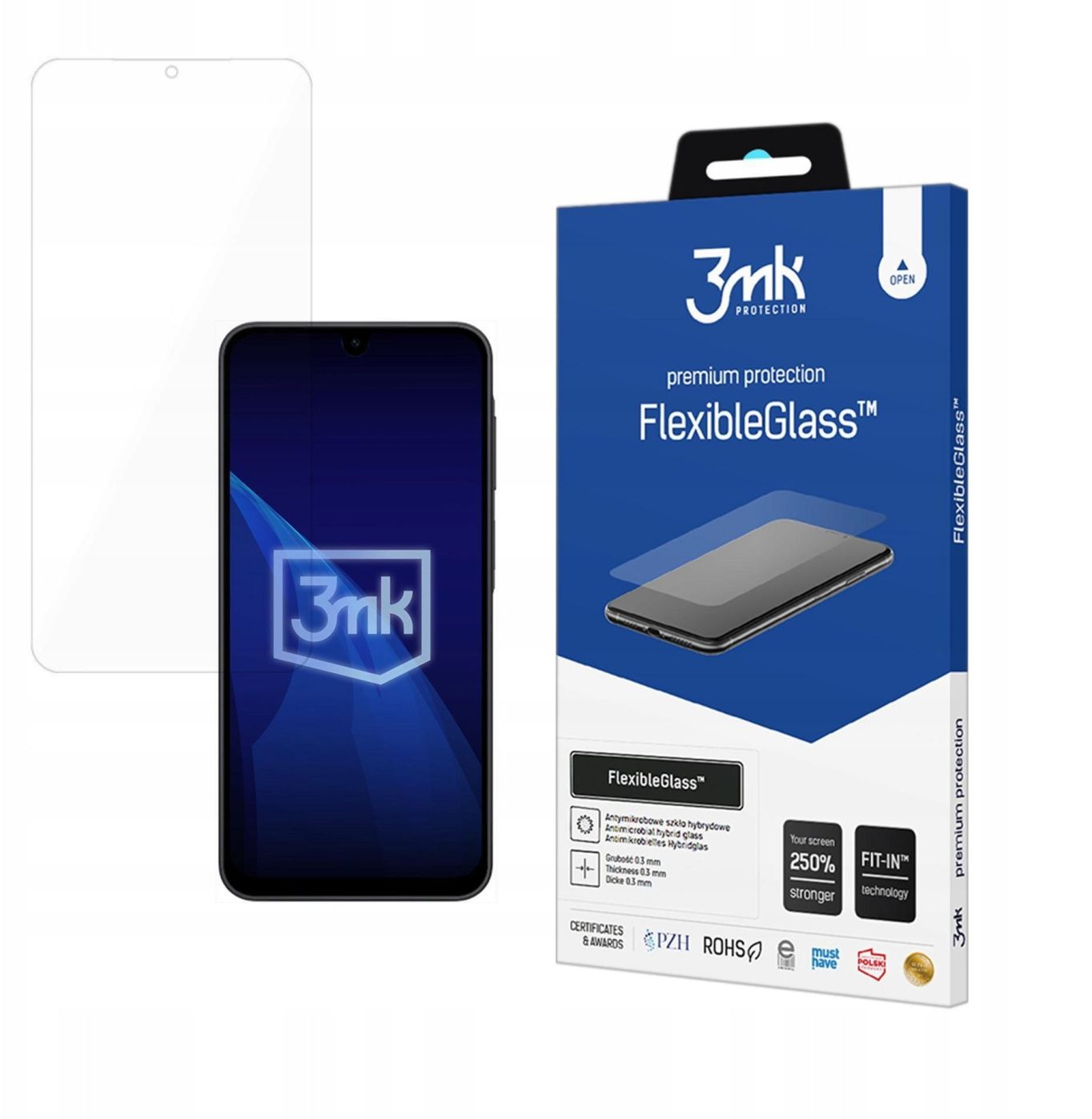 Aizsargplēve 3MK  3mk FlexibleGlass Hybrid Glass