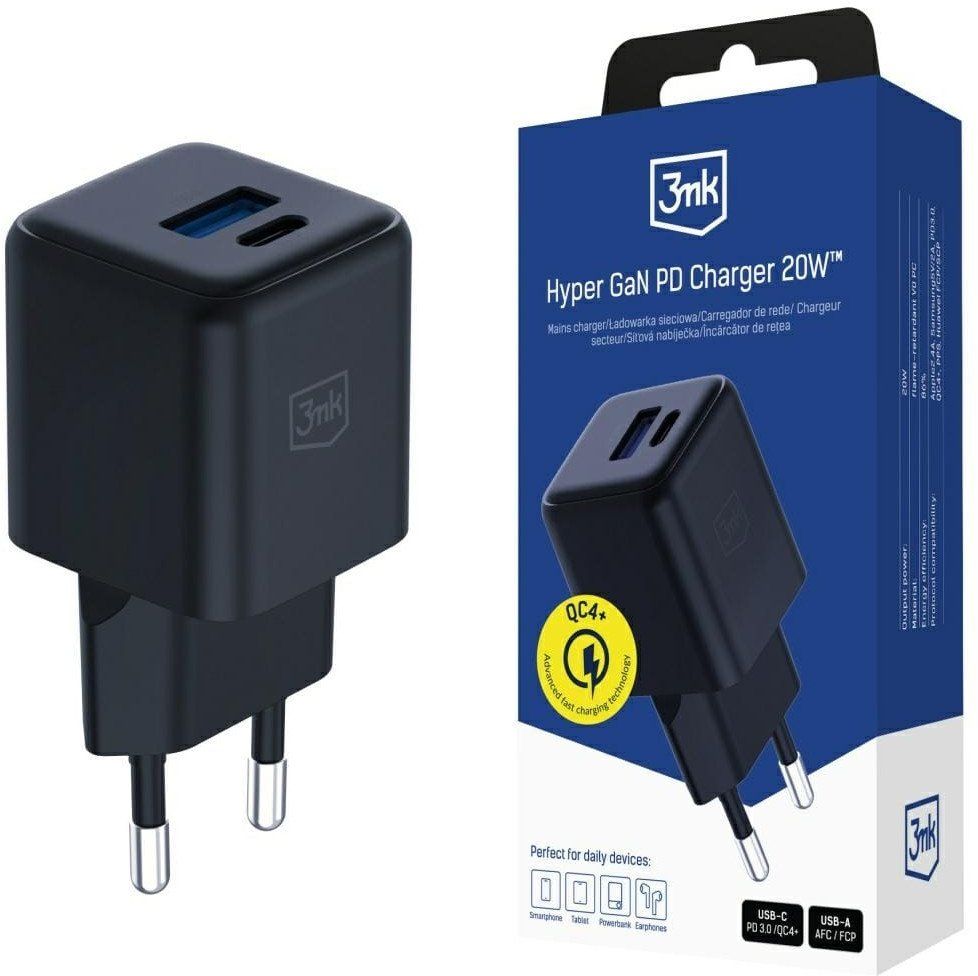 Adapteris 3MK  3mk Hyper GaN Charger