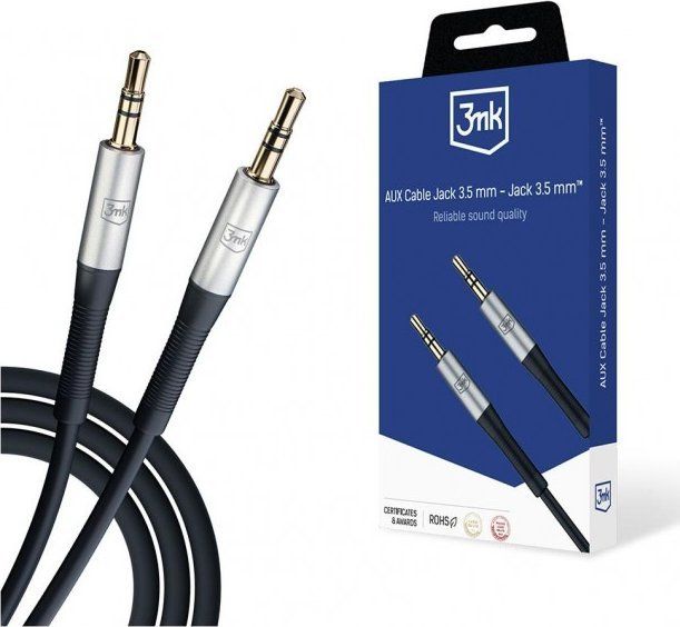 Kabelis 3MK  3mk AUX miniJack -