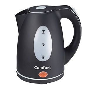 Tējkanna comfort Comfort 1.5l melna