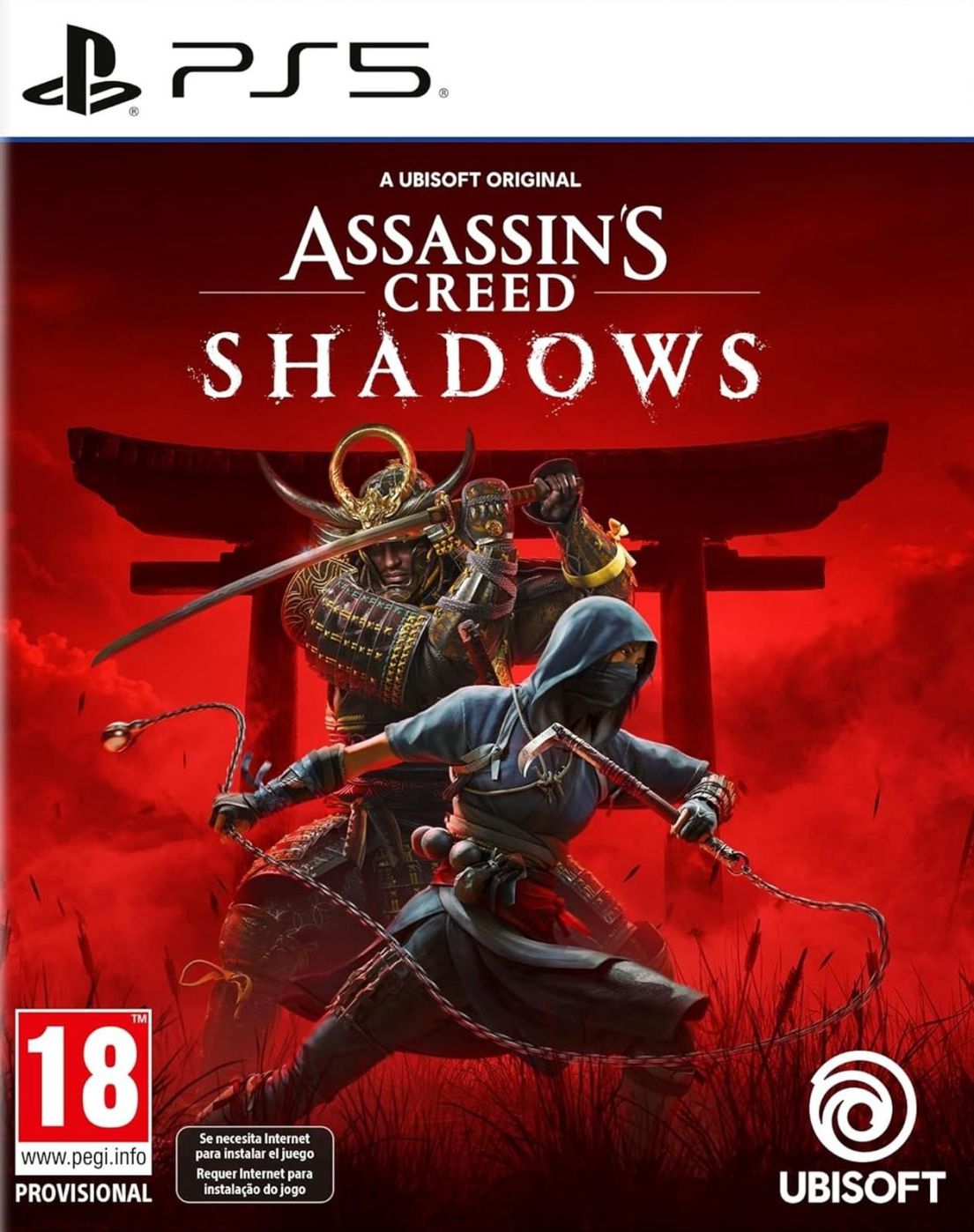 Spēle NoName  Assassin`s Creed: Shadows (PS5)