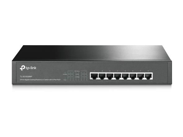 Tīkla iekārtas TP-Link  TP-Link TL-SG1008MP Unmanaged