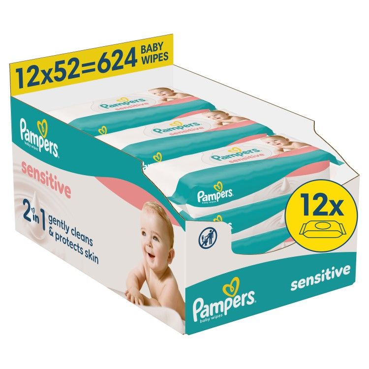 Cita prece Pampers  Pampers Sensitive mitras
