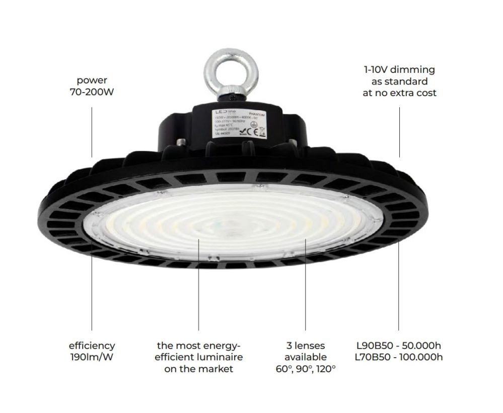 Cita prece microconnect LED apgaismojums PHANTOM