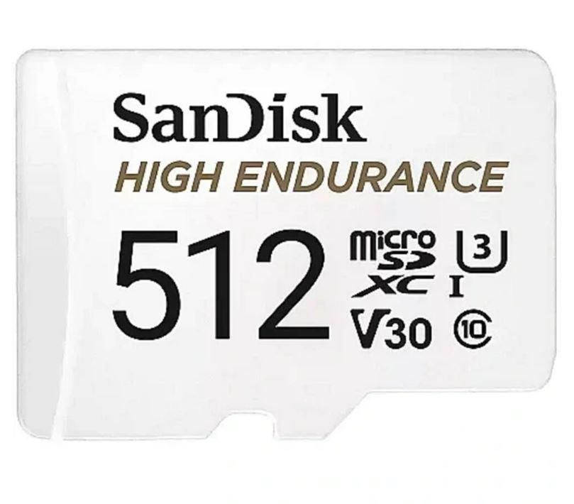 Zibatmiņa SanDisk SanDisk microSDXC 512GB HE